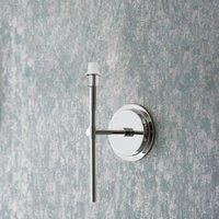 ENDON 97877 Rennes Wall Light, Polished Bright Nickel, Fitting only