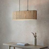 Caen Linear Pendant Ceiling Light - Natural