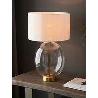 Touch Table Light Gold Kelda Brushed Satin Oval Endon 99292