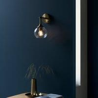 Endon 103173 Allegra Wall Light, antique brass