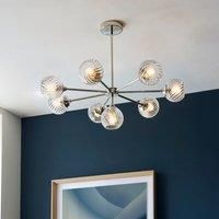 Endon 104051 Allegra 8 Light, bright nickel