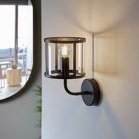 Endon 104193 Hopton Wall Light, matt black