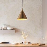 Endon 102891 Cape Pendant Light, antique brass