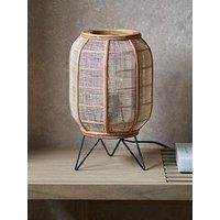 Lampshade Beige Misra Light Shade Natural Rattan Only Endon 109203