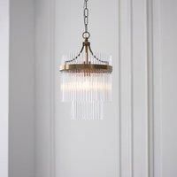 Endon 112572 Marietta 1 Light, antique brass