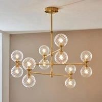 Vogue Esteban Art Deco 12 Light Adjustable Ceiling Light