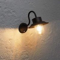 Chesham Outdoor Wall Light PIR with Black Finish IP44