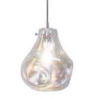 Endon Lava Pendant Ceiling Light, Chrome