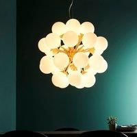 Endon Lighting Oscar 28 Light Pendant - Brushed Brass