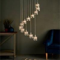Verina 12 Light Pendant - Chrome Plate & Clear Glass (76518)