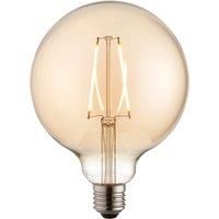 Vogue 2 Watt ES LED Amber Filament XL Globe Bulb Amber