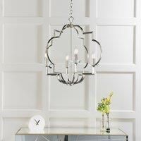 Endon Garland 4 Light Ceiling Fitting Chrome Chrome