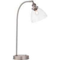 RRP £105 Bay Lighting Carter Desk Lamp, Matt Nickel
