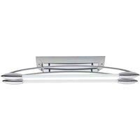 Crossland Grove Tarper LED 2 Ceiling Light 132x679x87mm, Silver