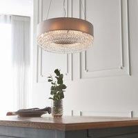 Vogue Lucerne 6 Light Ceiling Fitting Silver