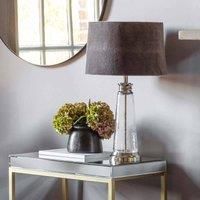 Ensora Lighting Celina Table Lamp Grey