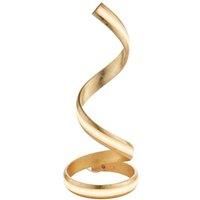 GALLERY INTERIORS ARIA TABLE LAMP GOLD