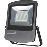 Brackenheath Rex Outdoor LED Industrial Floodlight Black 100W 9000lm (474FH)