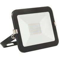 Brackenheath Black iSpot LED Slimline Frameless Floodlight 4000k IP65