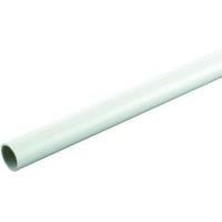 Wickes Round Conduit - White 20mm x 2m