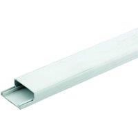 Wickes Mini Trunking - White 38 x 16mm x 2m