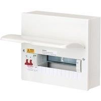 Deta 14-Module 11 Way 100A Mains Switch Consumer Unit with Type 2 SPD