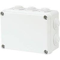 Vimark 10-Entry Rectangular Junction Box with Knockouts 118mm x 76mm x 158mm (235VT)