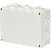 Vimark 10-Entry Rectangular Junction Box with Knockouts 148mm x 76mm x 198mm (667VT)