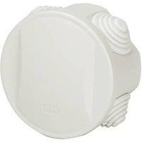 Vimark 4-Entry Round Junction Box with Knockouts 67mm x 48mm x 67mm (961VT)