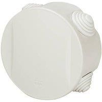 Vimark 4-Entry Round Junction Box with Knockouts 83mm x 51mm x 83mm (847VT)