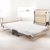 JAY-BE J-Bed Double Folding Bed with Contract Mattress, Aluminium Frame and Exclusive J-Lok