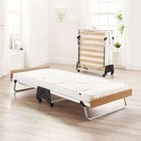 JAY_BE J-Bed Folding Bed with Anti Allergy Micro e-Pocket Mattress, Compact, Single
