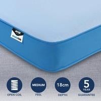 Jay-Be Simply Kids Waterproof Anti-Microbial Foam Free Sprung Mattress - European Single