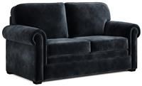 Jay-Be Heritage Sofa Bed With E-pocket Mattress - Two Seater - Luxe Velvet Charcoal