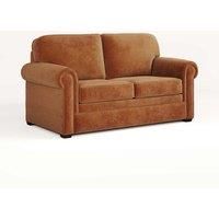 Jay-Be Heritage Sofa Bed With E-pocket Mattress - Two Seater - Cosy Chenille Spice