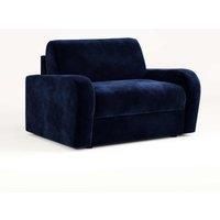 Jay-Be Deco Snuggler Sofa Bed With E-sprung Mattress - Luxe Velvet Royal