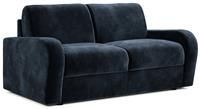 Jay-Be Deco Sofa Bed With E-sprung Mattress - Two Seater - Luxe Velvet Charcoal