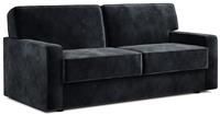 Jay-Be Linea Velvet 3 Seater Sofa Bed - Charcoal