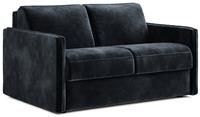 Jay-Be Slim Velvet 2 Seater Sofa Bed - Charcoal