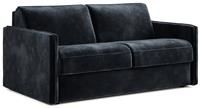 Jay-Be Slim Velvet 3 Seater Sofa Bed - Charcoal