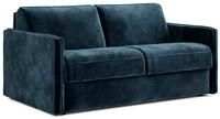 Jay-Be Slim Velvet 3 Seater Sofa Bed - Ink Blue