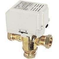 Drayton 27101SX 3 Port Motorised Valve 22mm 22mm Compression (81844)