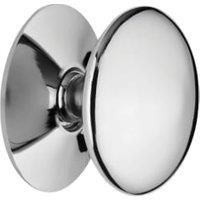 Wickes Victorian Cabinet Door Knob - Chrome 38mm Pack of 4