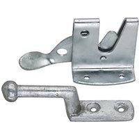 Smith & Locke Heavy Duty Auto Gate Catch Galvanised 120mm (1922J)