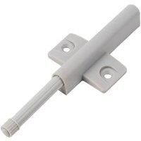 Grey Plastic Bumper Push Latch, Pack Of 5