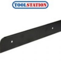 Black Worktop Strip End Cap 38mm
