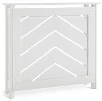 Habitat Chevron Mini Radiator Cover - White