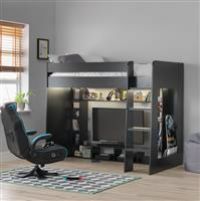 Argos Home Gaming High Sleeper Bed  Black