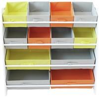 Argos Home 4 Tier Kids Basket Storage Unit  White