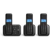 BT 3960 Trio Digital Cordless Telephone with Speaker Phone & Answering Machine